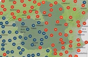 A las 18 horas del sábado la Aemet prevé que Talavera alcance 42 grados.