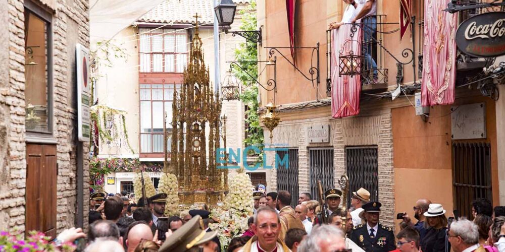 Procesión del Corpus Christi, en Toledo. Foto: Rebeca Arango.