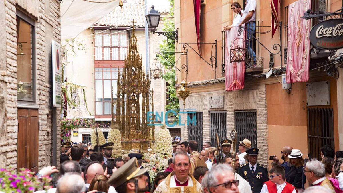 Procesión del Corpus Christi, en Toledo. Foto: Rebeca Arango.