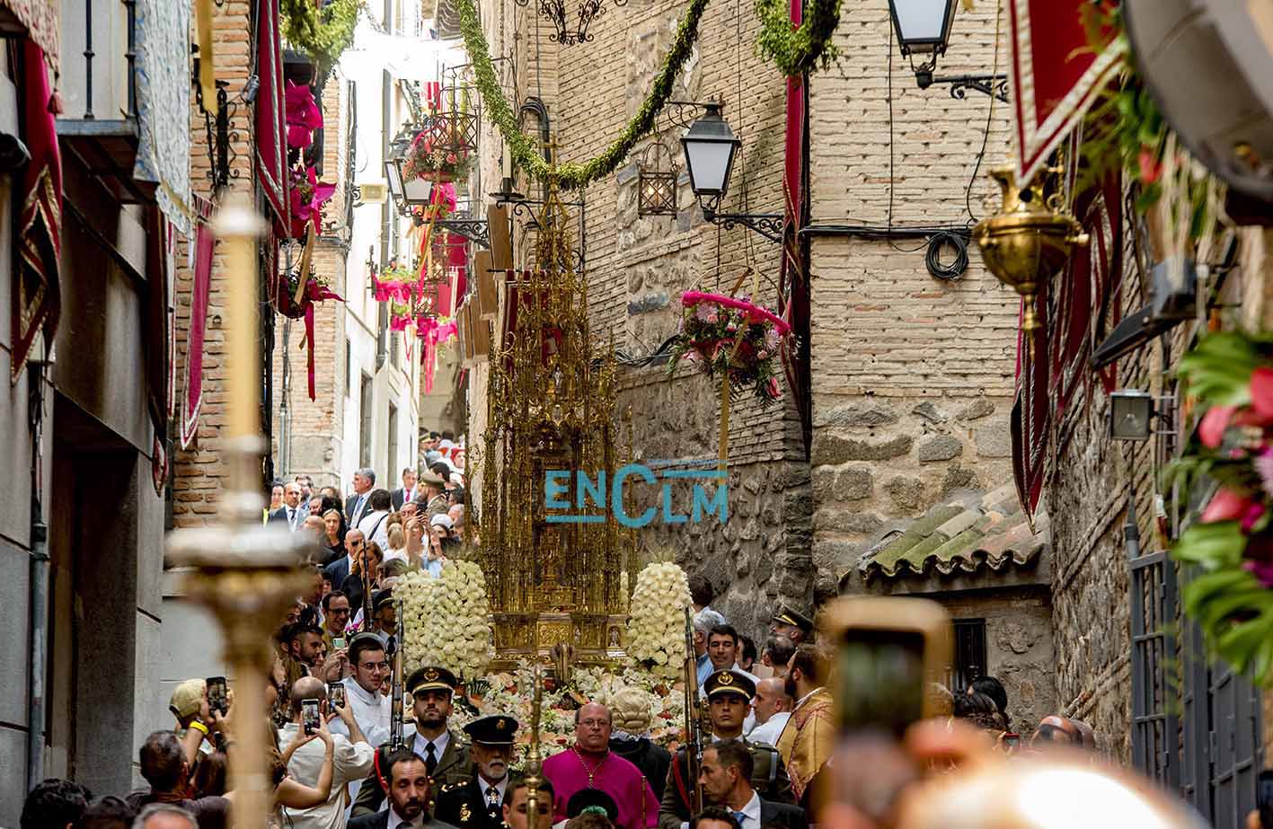 El Corpus de Toledo, la Semana Grande de la capital regional. Foto: Rebeca Arango.