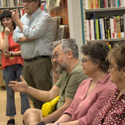 Juan Ramón Amores, librería Popular