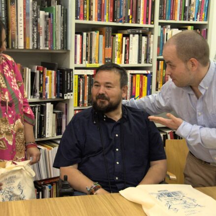 Juan Ramón Amores, librería Popular