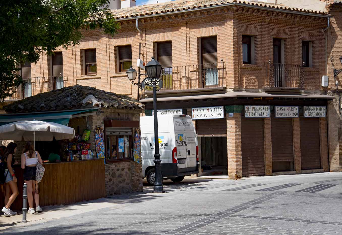 Casa Martín, entre la calle Reyes Católicos y el parque del Tránsito, se convertirá en un restaurante. Foto: Rebeca Arango.