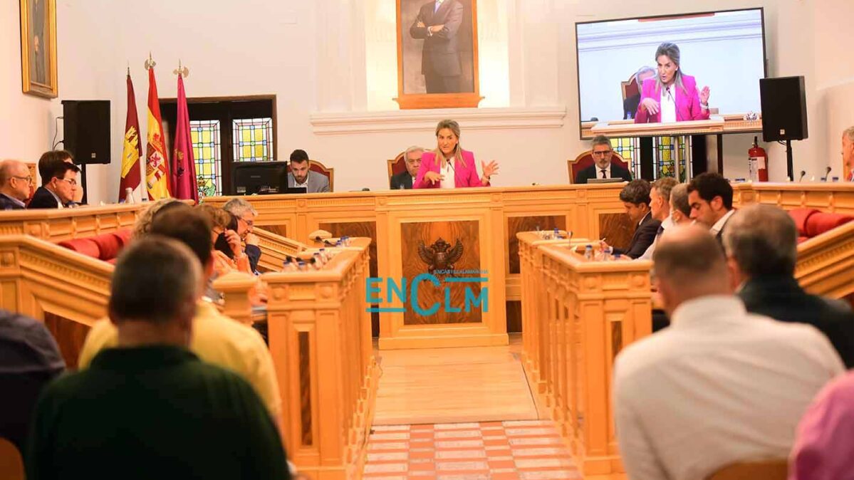 Tolón, durante el Debate sobre el Estado del Municipio. Foto: Rebeca Arango.