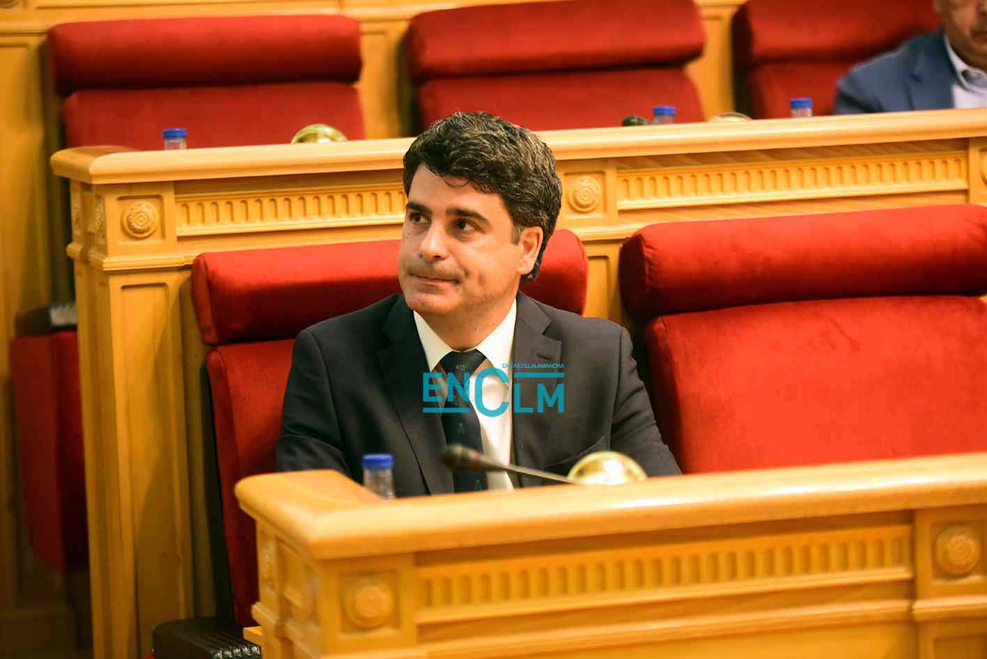 Juanjo Alcalde, portavoz del PP en el Ayuntamiento de Toledo. Foto: Rebeca Arango.