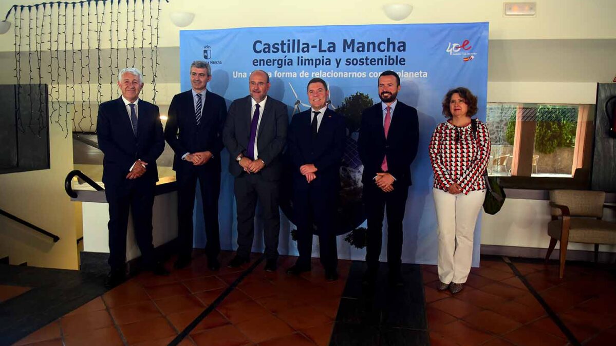 Plan Estratégico para el Desarrollo Energético de Castilla-La Mancha. Horizonte 2030". Presentación del Foto: Rebeca Arango.