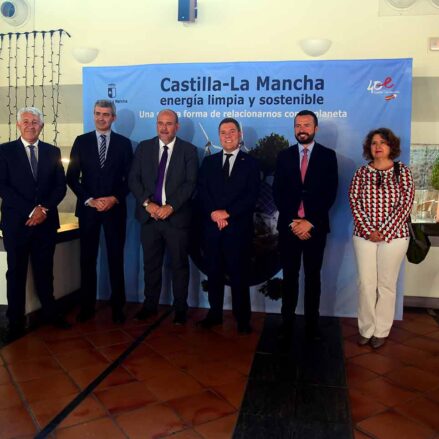 Plan Estratégico para el Desarrollo Energético de Castilla-La Mancha. Horizonte 2030". Presentación del Foto: Rebeca Arango.