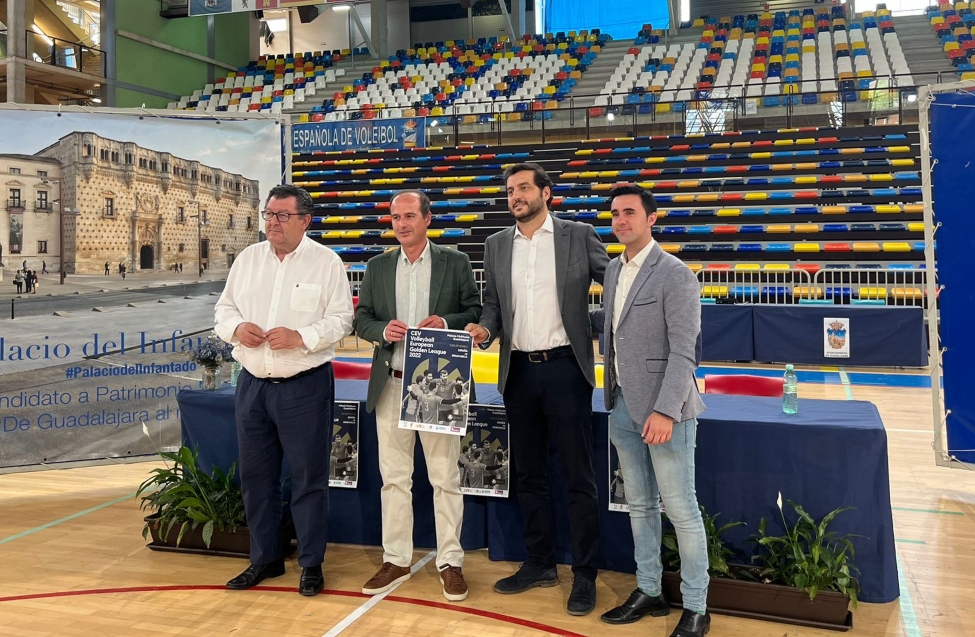 Presentación partido Selección Española de Vóley en Guadalajara