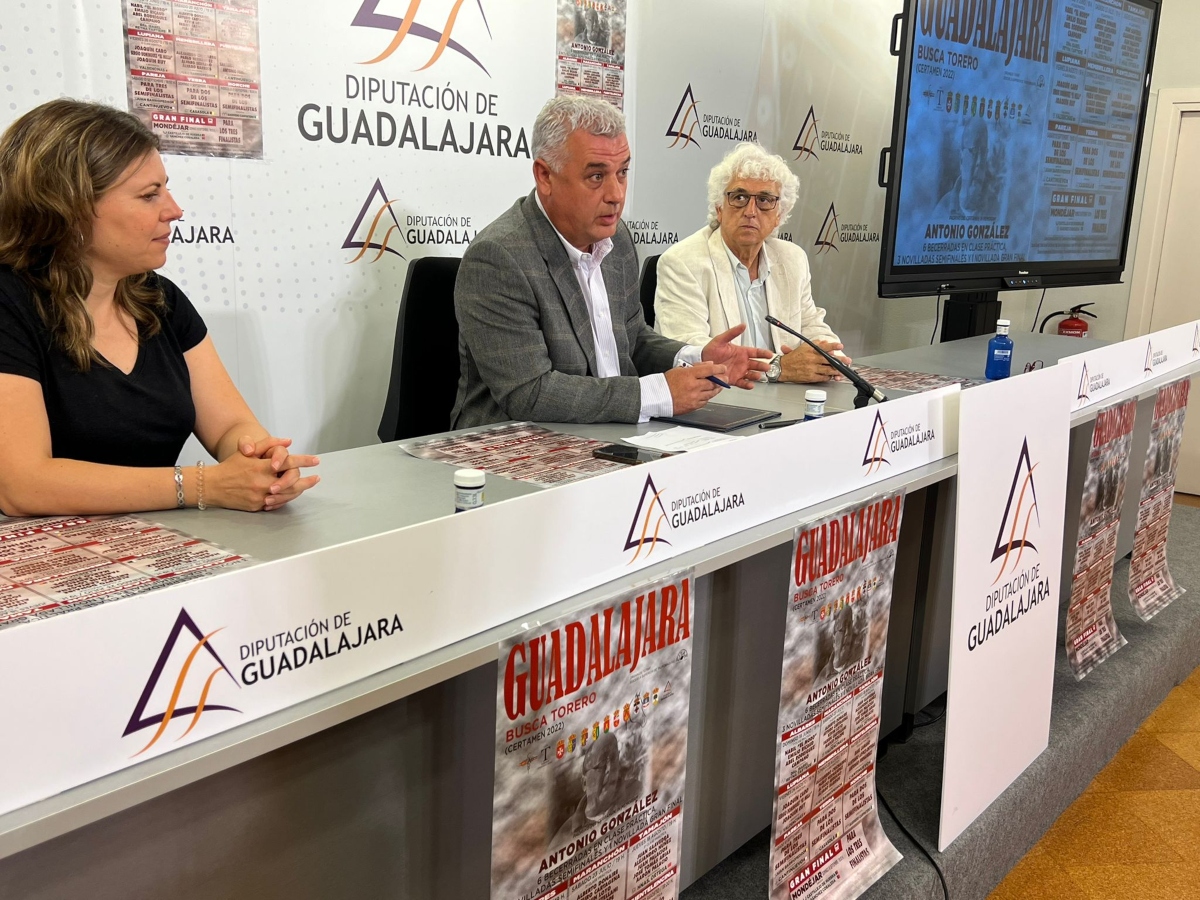 Presentación certamen "Guadalajara busca torero"