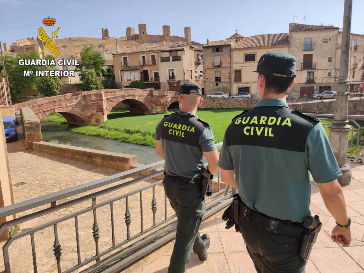 La Guardia Civil encontró a un anciano desaparecido en Molina de Aragón.