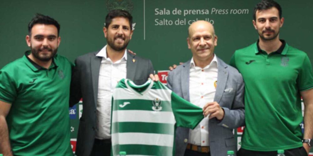 Acto de presentación de la sección de fútbol sala del CD Toledo.