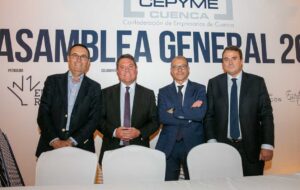 Clausura de la asamblea general de la CEOE-Cepyme Cuenca.