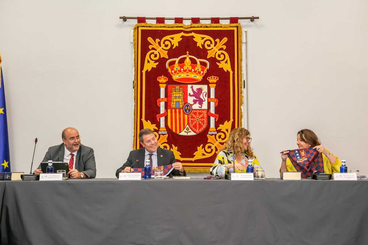 Consejo de Gobierno itinerante en Villanueva de la Torre (Guadalajara).