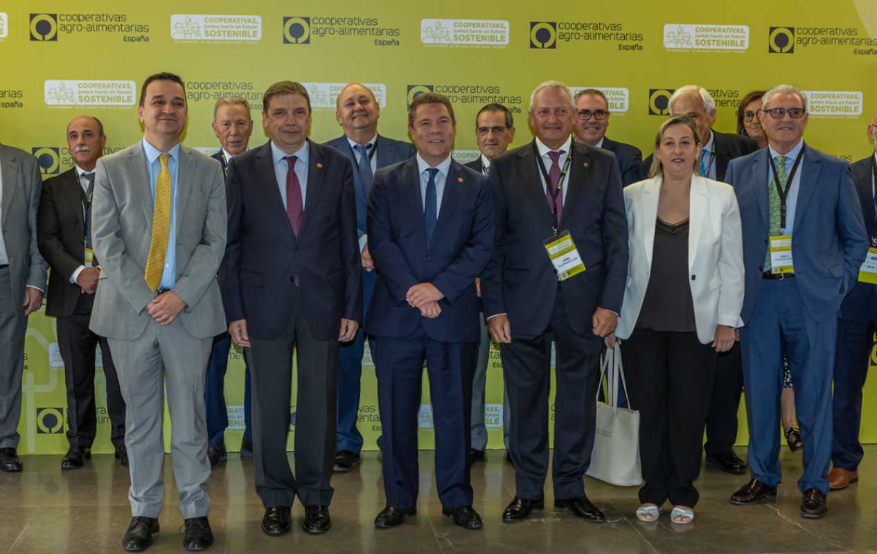 VIII Congreso de Cooperativas Agroalimentarias de España, celebrado en Toledo. Foto: EFE/ Ángeles Visdómine.