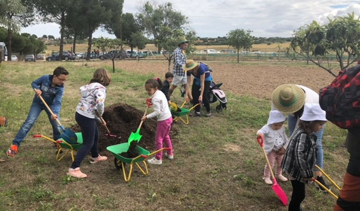 La finca El Borril, también un maravilloso espacio natural para los niños.