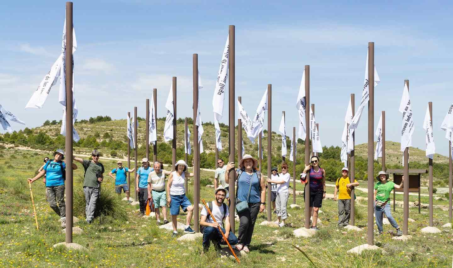 El Bosque de Palabras, una de las últimas iniciativas en las que participó la Asociación de la Gente del Haiku.