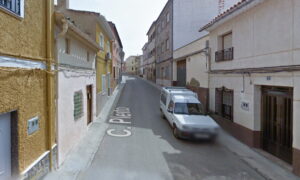 Calle Pleito, en Hellín, donde ocurrieron los hechos.