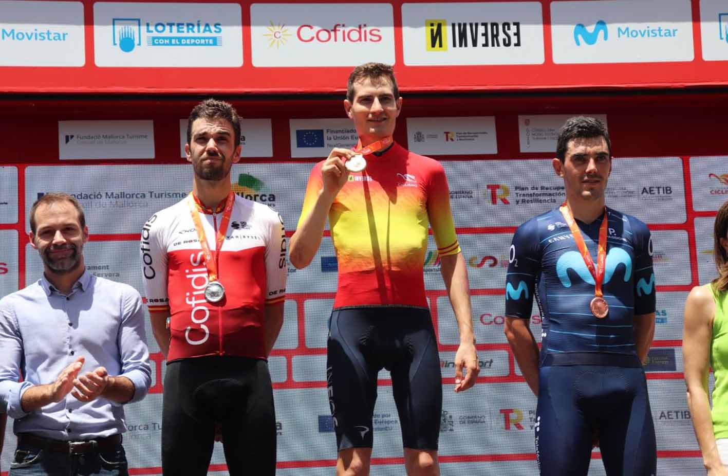 Jesús Herrada (izquierda), de nuevo subcampeón de España. Foto: Federación Española.