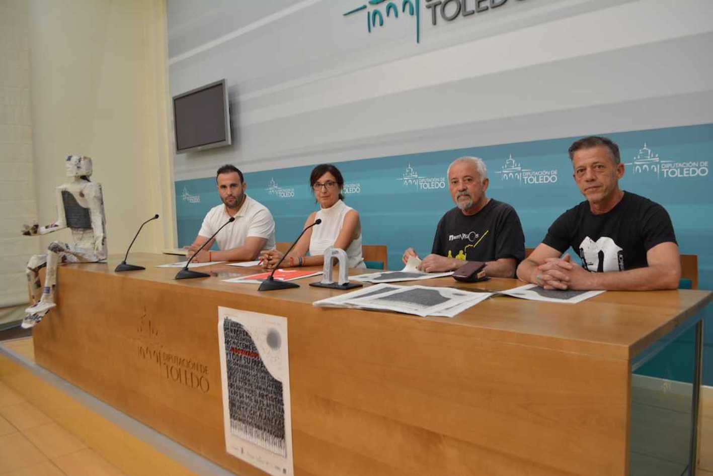 Presentación de "Noctívagos" en la Diputación de Toledo.