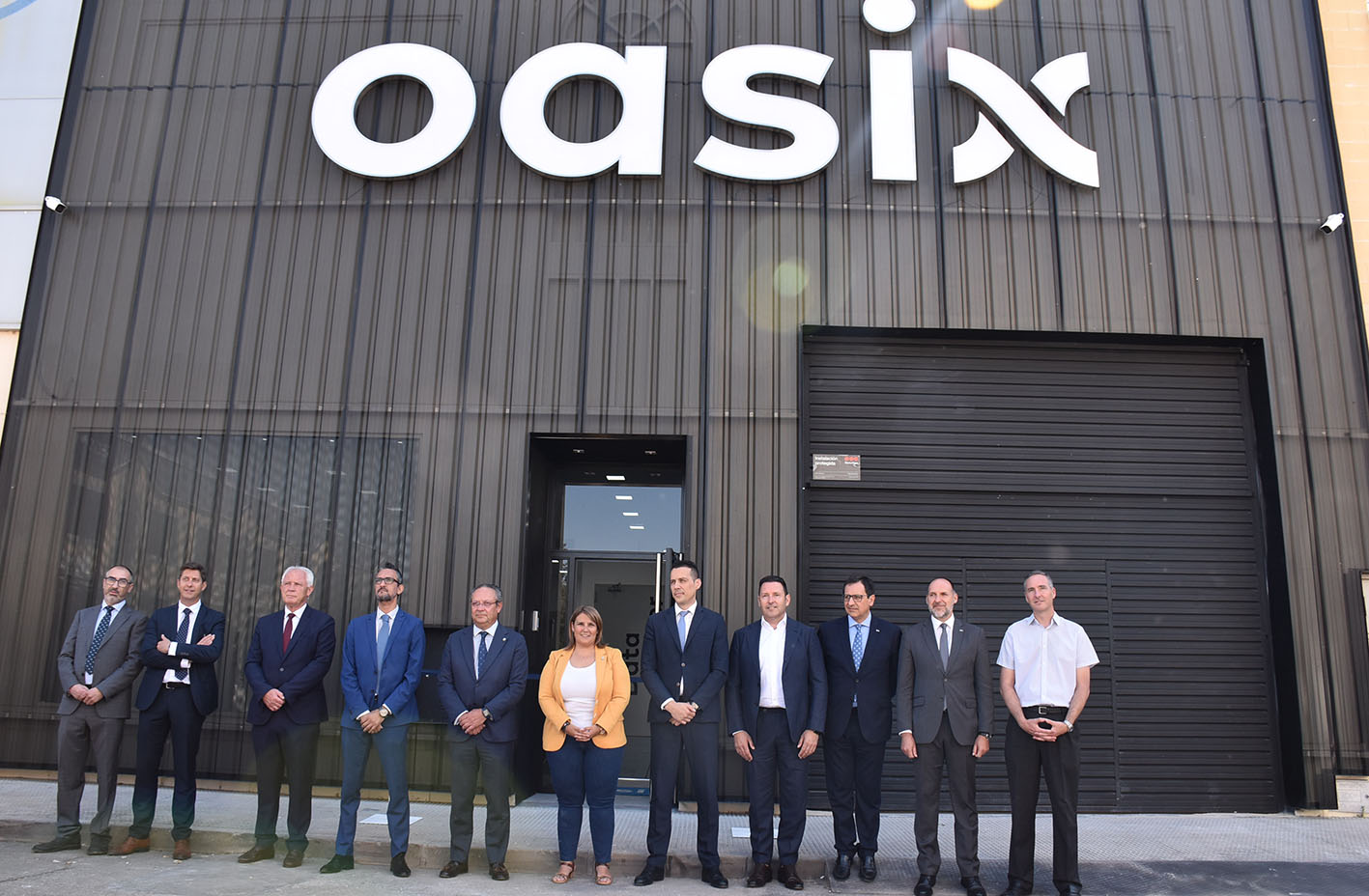 Inauguración de Oasix, en Talavera.