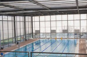 Piscina del polideportivo "Jaje", de Talavera. Foto: Ayuntamiento de Talavera.