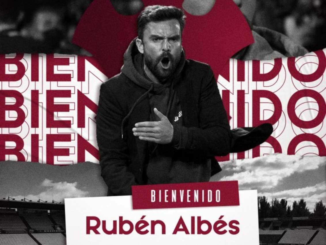 Rubén Albés es el nuevo entrenador del Albacete Balompié.