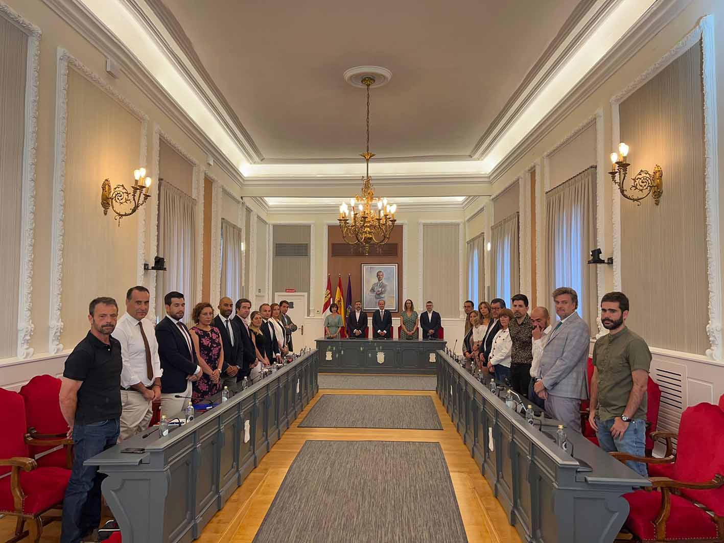 El Pleno de Guadalajara (foto de archivo, tras la remodelación de la sala), aprobó el cambio de la ordenanza.