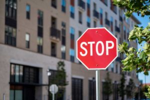 Imagen de archivo de una señal de Stop.