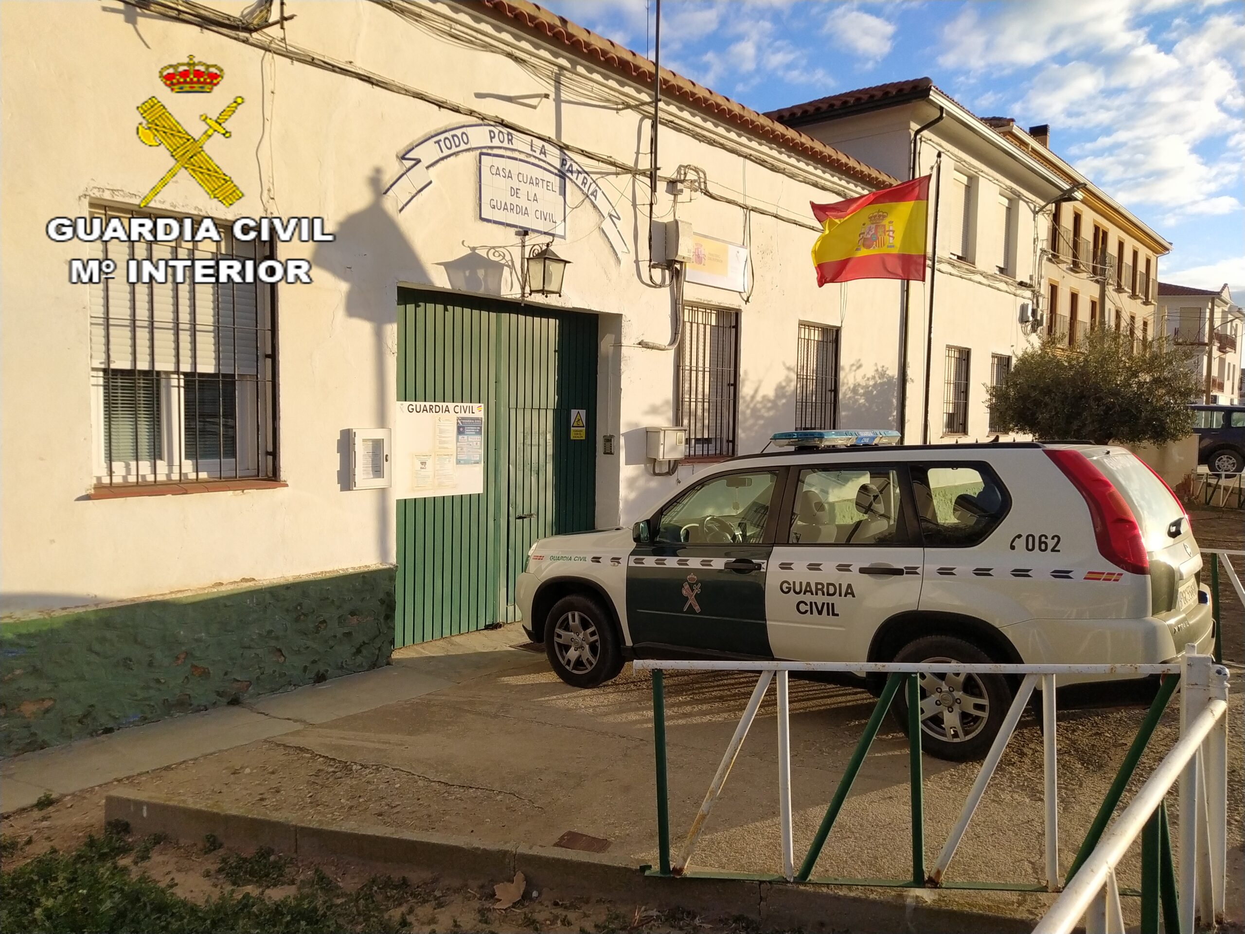 Cuartel de la Guardia Civil en Santa Cruz de la Zarza.