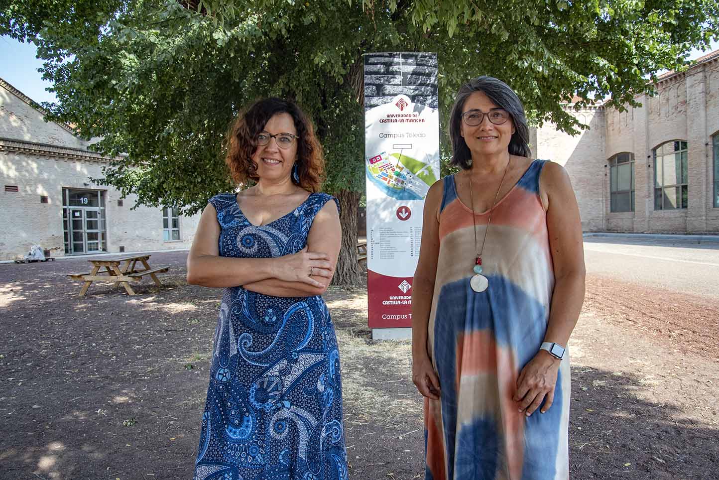 Arantxa Castaño y María José Ruiz, coordinadoras de Ciencia a la Carta