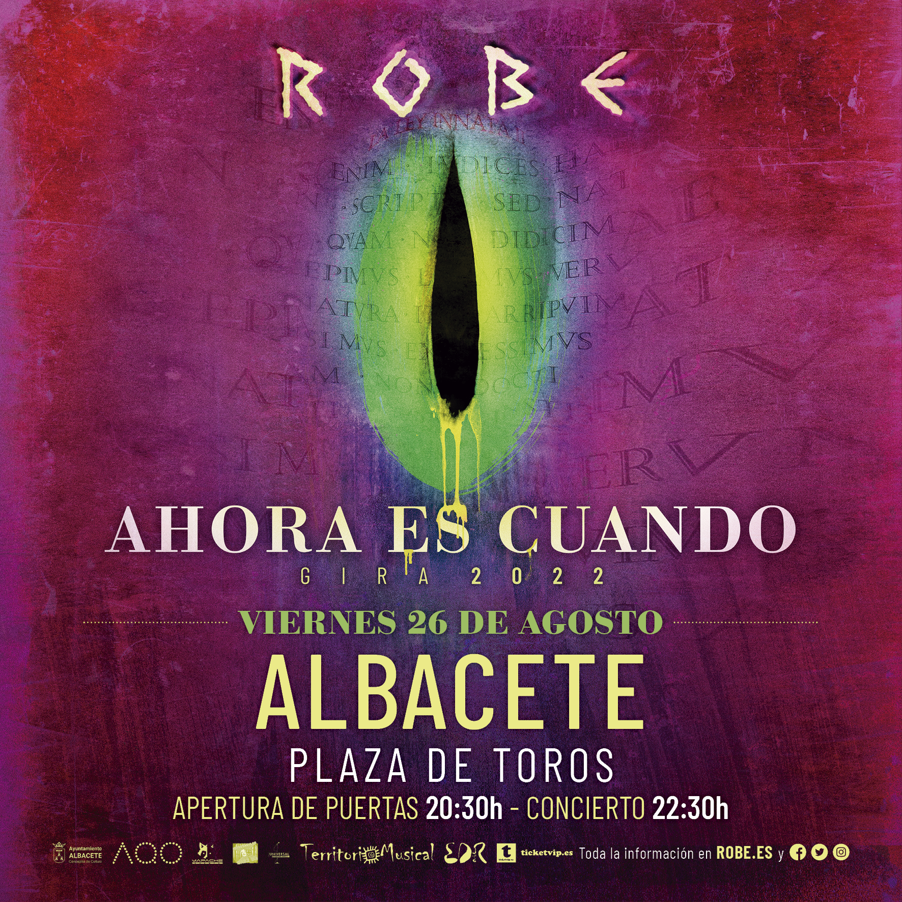 Robe presenta su gira "Ahora es cuando" en Albacete.