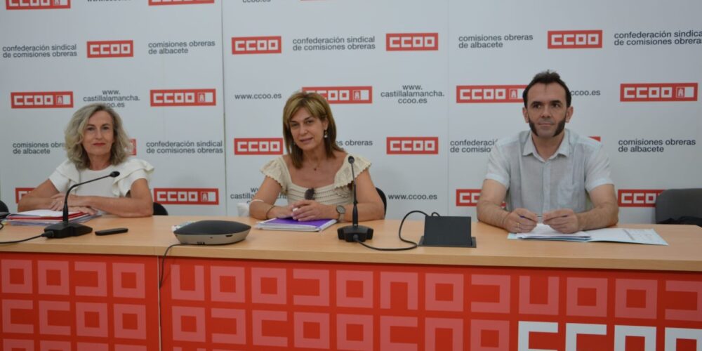 CCOO Albacete denuncia la alta temporalidad de los empleados públicos de la provincia.