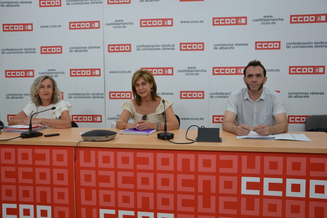 CCOO Albacete denuncia la alta temporalidad de los empleados públicos de la provincia.