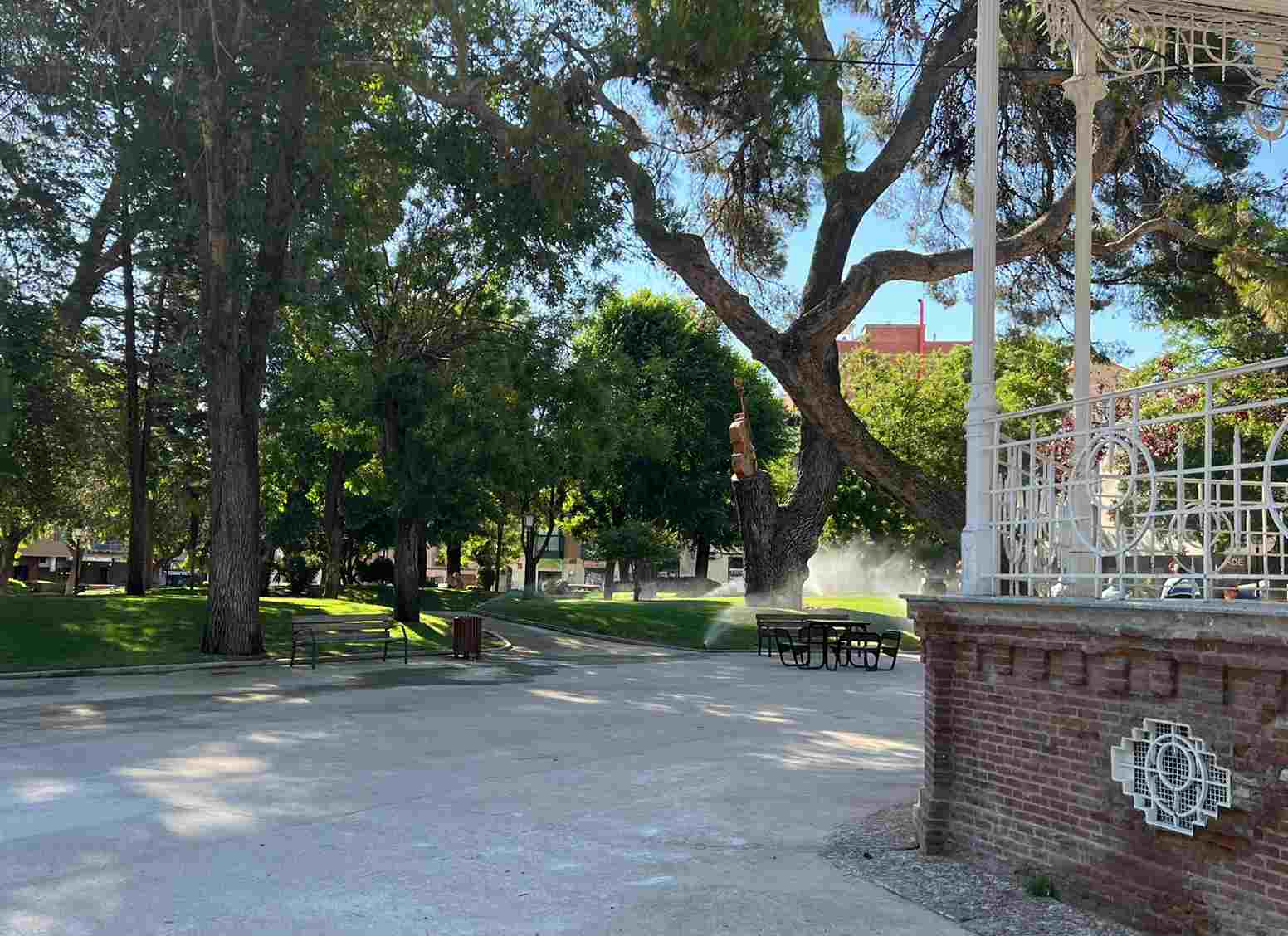 Parque de la Concordia. Guadalajara.