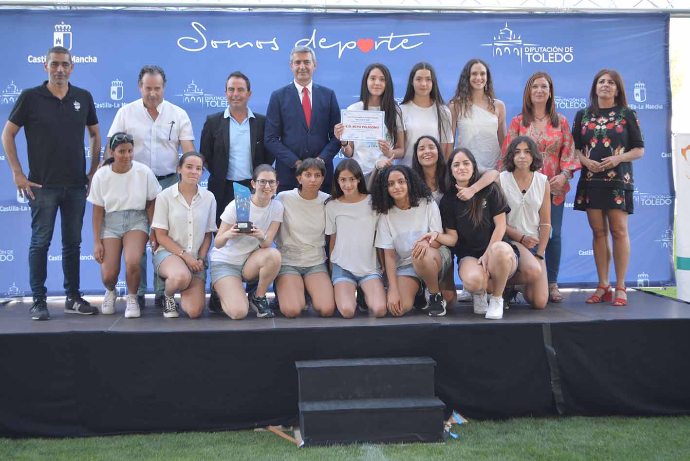 Álvaro Gutiérrez, en los Premios "Somos Deporte" (junio de 2022).