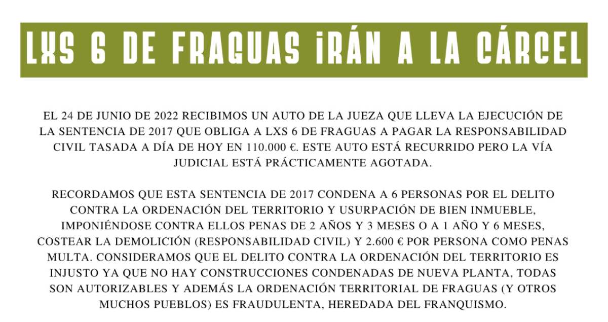 Comunicado Fraguas Revive