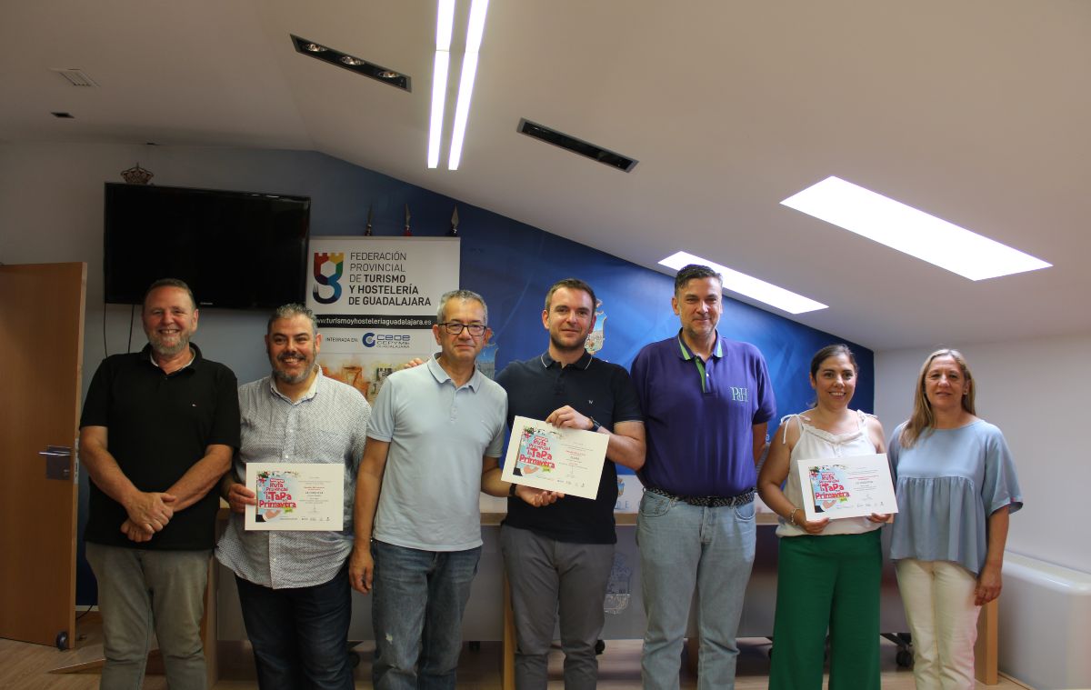 Entrega premios Ruta de la Tapa en Guadalajara