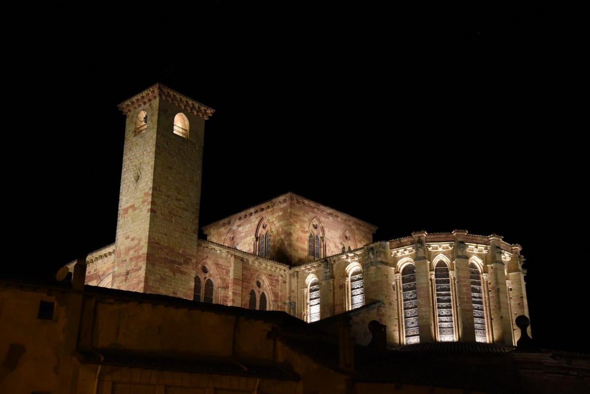 Catedral de Sigüenza iluminada