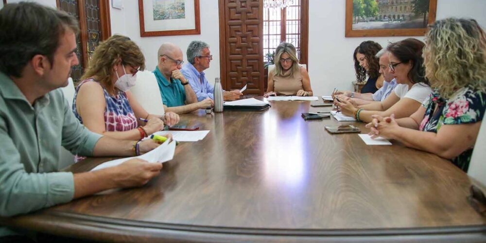 Junta de Gobierno Local que ha adjudicado la limpieza de Toledo a Valoriza.