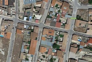 Mapa Valdeganga don hubo un incendio en una vivienda