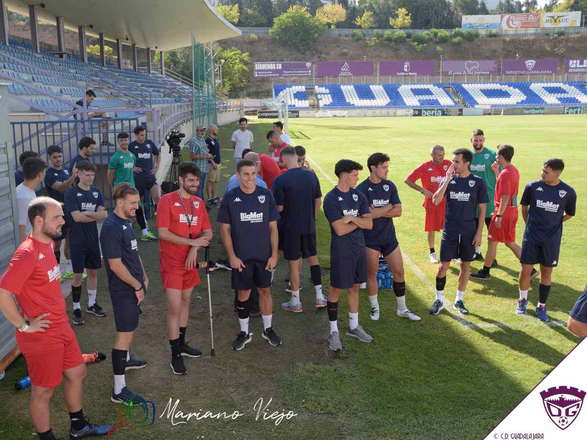 Primer entrenamiento CD Guadalajara