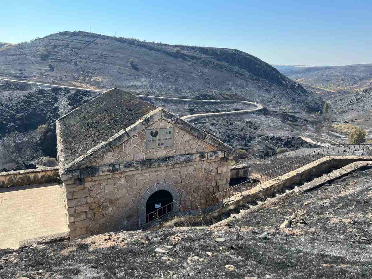 Incendio Valdepeñas de la Sierra