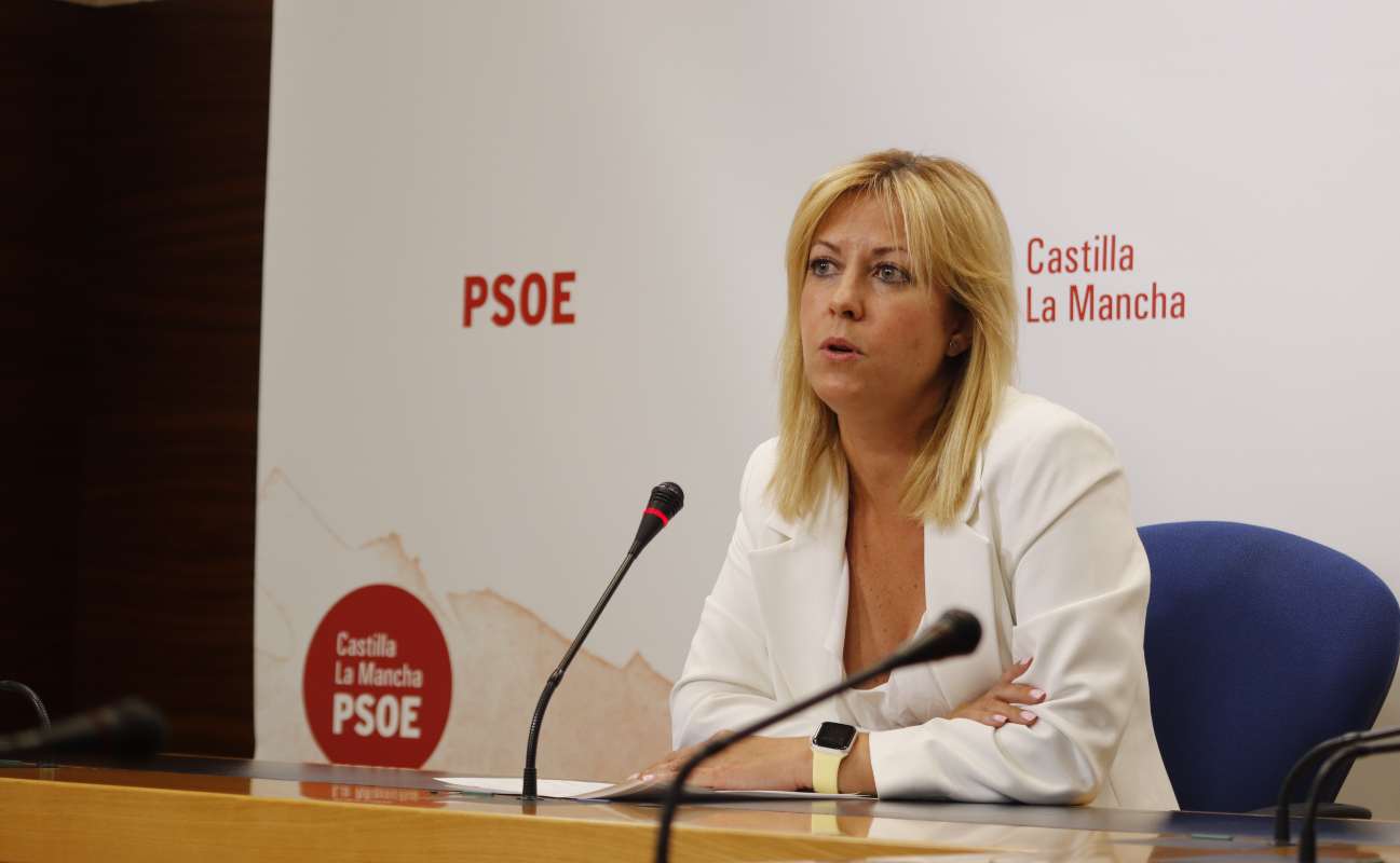La portavoz del PSOE en el Cortes de CLM, Ana Isabel Abengózar.