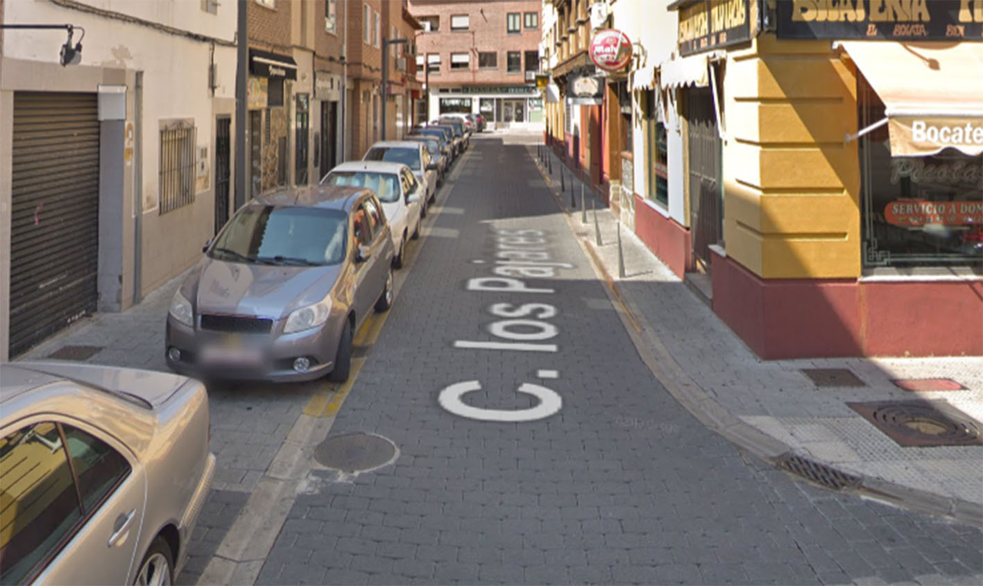 Calle los Pajares, en Azuqueca de Henares, donde ha tenido lugar la pelea multitudinaria.