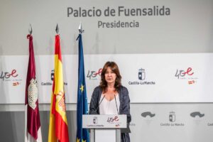 Blanca Fernández fue preguntada sobre la ratificación del Supremo acerca del fallo de los ERE.