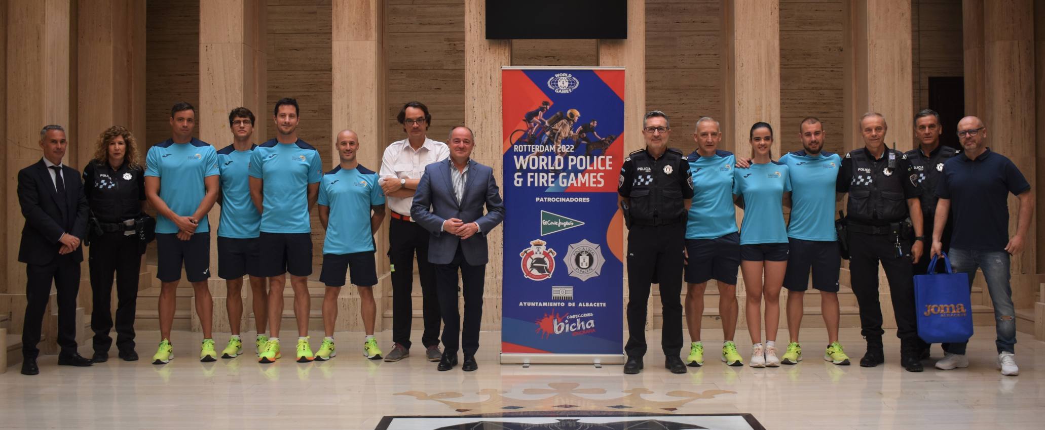 Atletas de la Policía Local y el cuerpo de bomberos de Albacete participarán en los "World Police and Fire Games".