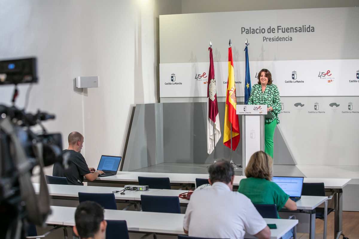 La consejera de Economía, Empresas y Empleo de Castilla-La Mancha, Patricia Franco.