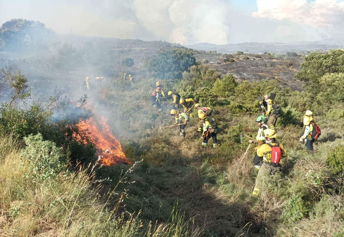 Ojo a la ola de calor que se prevé para los próximos 10 días, mucha precaución en el medio natural para evitar los incendios forestales.