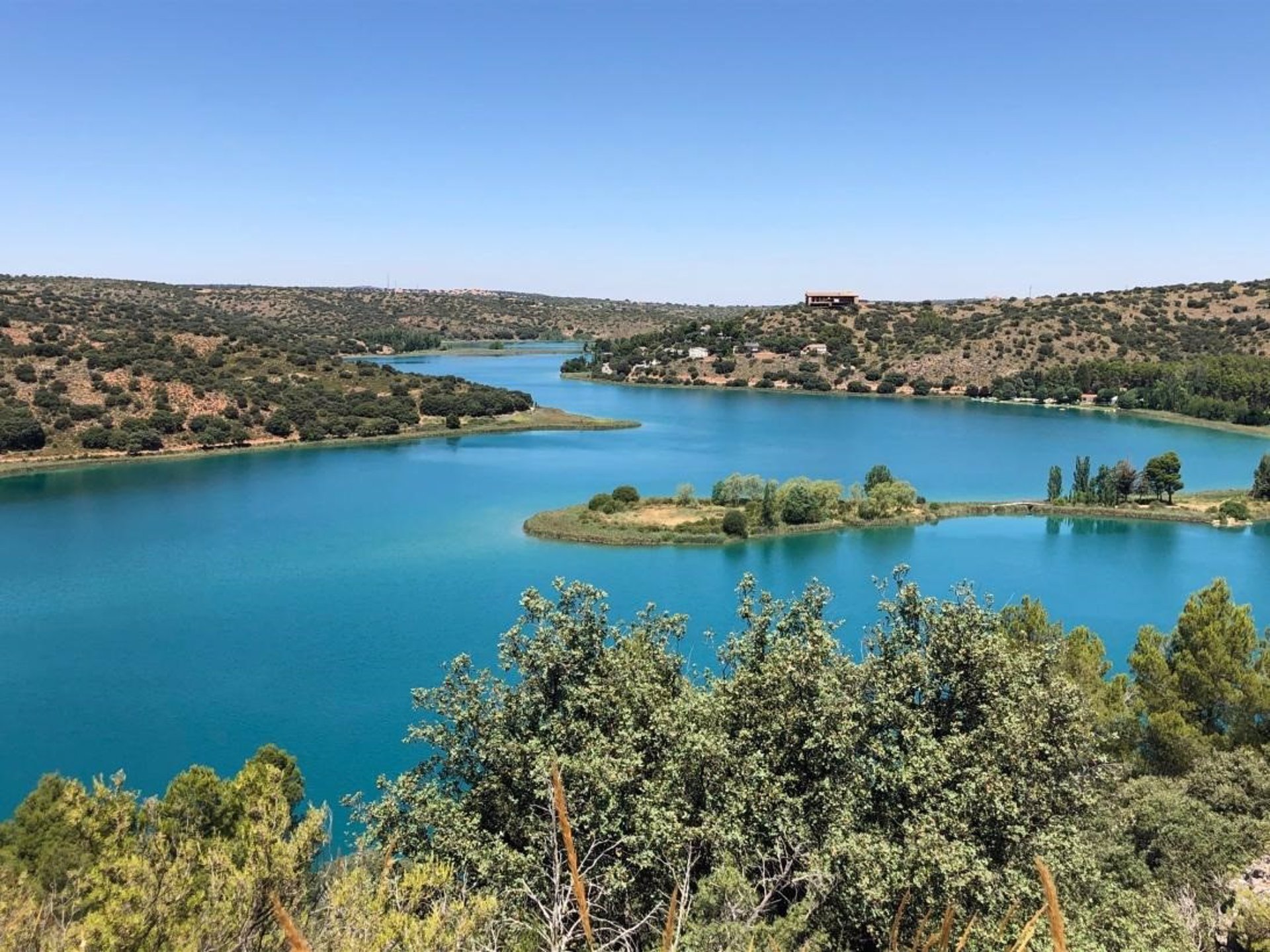 Imagen de archivo de las Lagunas de Ruidera. JCCM.