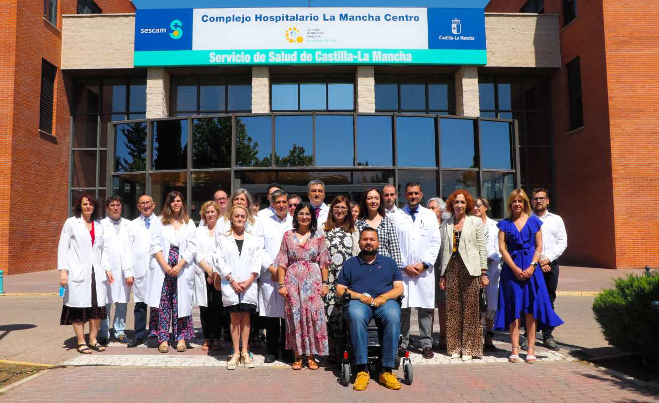 Visita de la ministra Darias al Mancha Centro de Alcázar de San Juan.